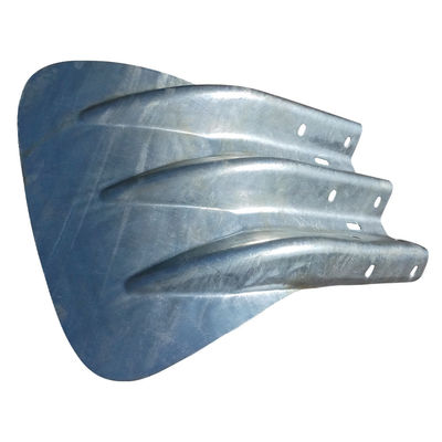 Anti-corrosione rivestimento di zinco fine coda di pesce per Q235 Q345 Protezione della grondaia stradale